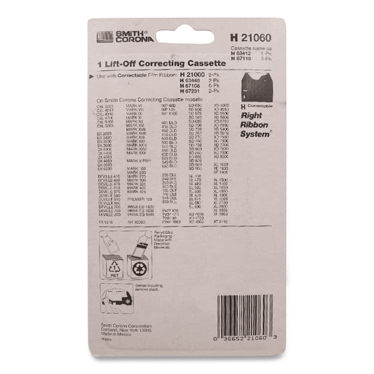 SMITH CORONA C21060 Lift-Off Tape (SMC21060) thumbnail 3
