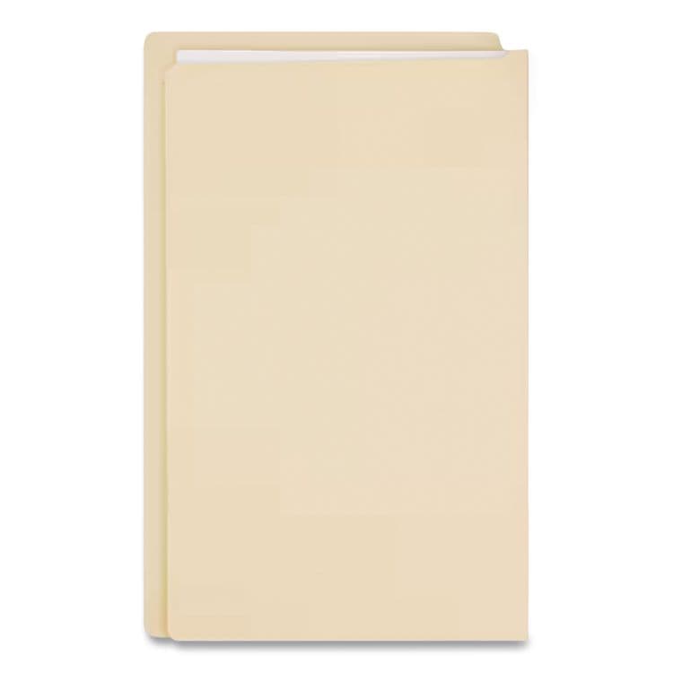 SMEAD MANUFACTURING CO. Extended End Tab Manila Folders, Straight Tabs, Legal Size, 0.75" Expansion, Manila, 100/Box (SMD27250) thumbnail 3