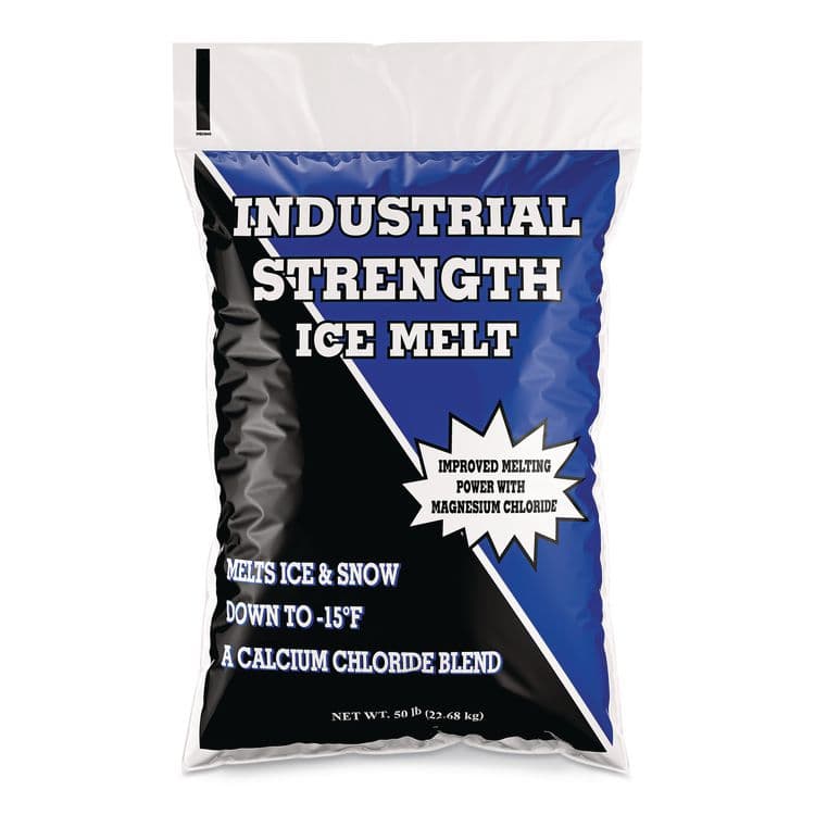SCOTWOOD INDUSTRIES Industrial Strength Ice Melt, 50 lb Bag, 50/Pallet (SCW50BINDPLT)