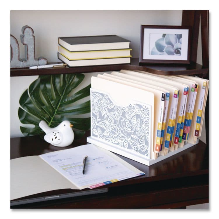 SMEAD MANUFACTURING CO. Yearly End Tab File Folder Labels, 18, 0.75 x 1.5, Teal, 500/Roll (SMD68318) thumbnail 3