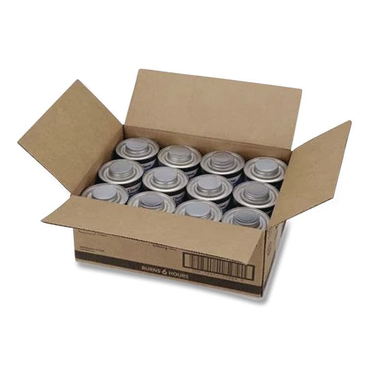 STERNO GROUP Chafing Fuel Can With Stem Wick, Methanol, 6 Hour Burn, 1.89 g, 24/Carton (STE10102) thumbnail 4