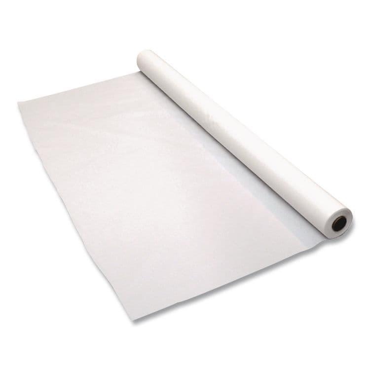 TABLEMATE PRODUCTS, CO. Table Set Plastic Banquet Roll, Table Cover, 40" x 100 ft, White (TBLI4010WH) thumbnail 2
