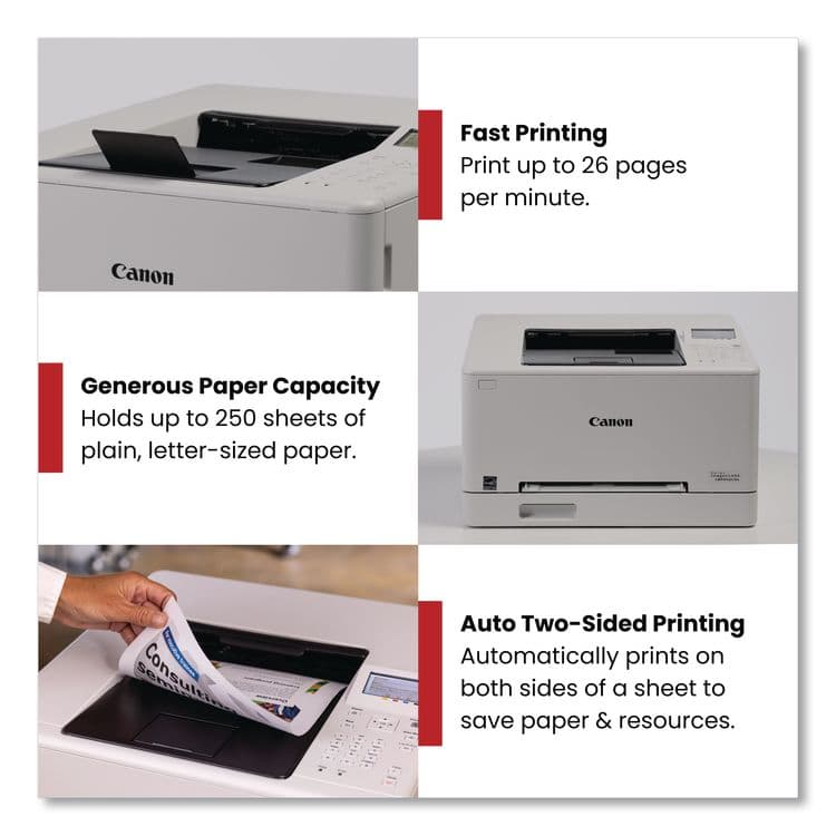 CANON COMPUTER SYSTEMS CCSI imageCLASS LBP647Cdw Wireless Laser Printer (CNM6929C002) thumbnail 3