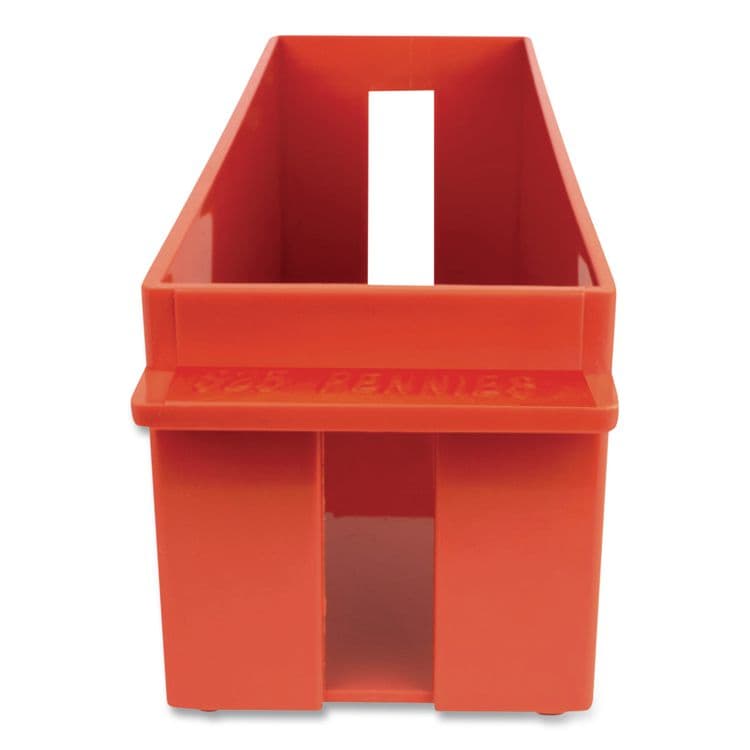 CONTROLTEK Extra-Capacity Coin Tray, Accommodates $25 in Pennies, 10.5" x 4.75" x 5", Red (CNK560162) thumbnail 3