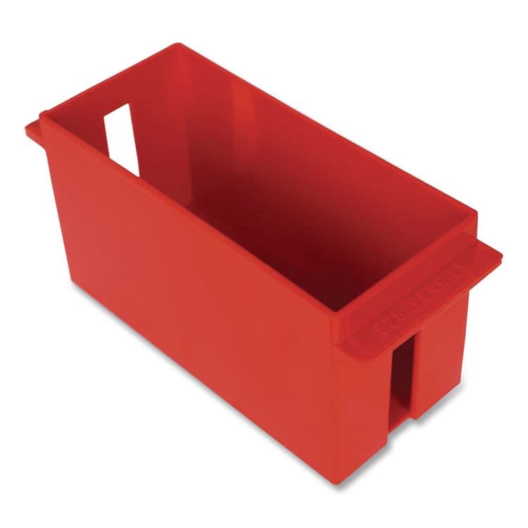 CONTROLTEK Extra-Capacity Coin Tray, Accommodates $25 in Pennies, 10.5" x 4.75" x 5", Red (CNK560162) thumbnail 4