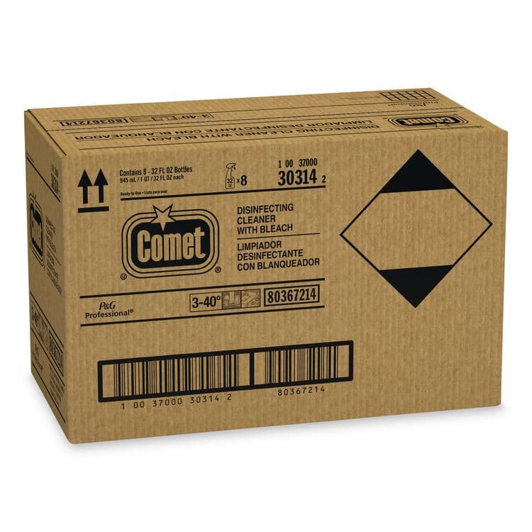 PROCTER & GAMBLE Disinfecting Cleaner with Bleach, Fresh Scent, 32 oz Bottles, 8 Bottles and 2 Trigger Sprayers/Carton (PGC30314CT) thumbnail 2