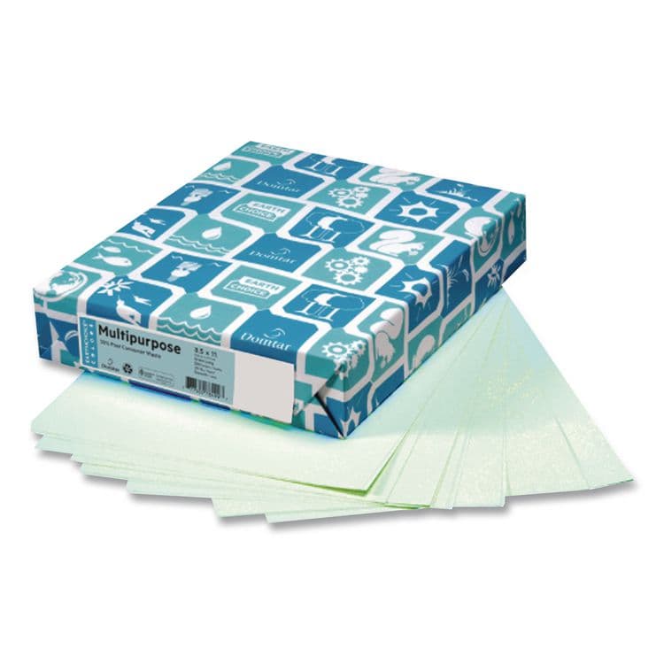 DOMTAR PAPER Cover Stock, 67 lb Bristol Weight, 8.5 x 11, Green, 250/Pack (DMR81040) thumbnail 2