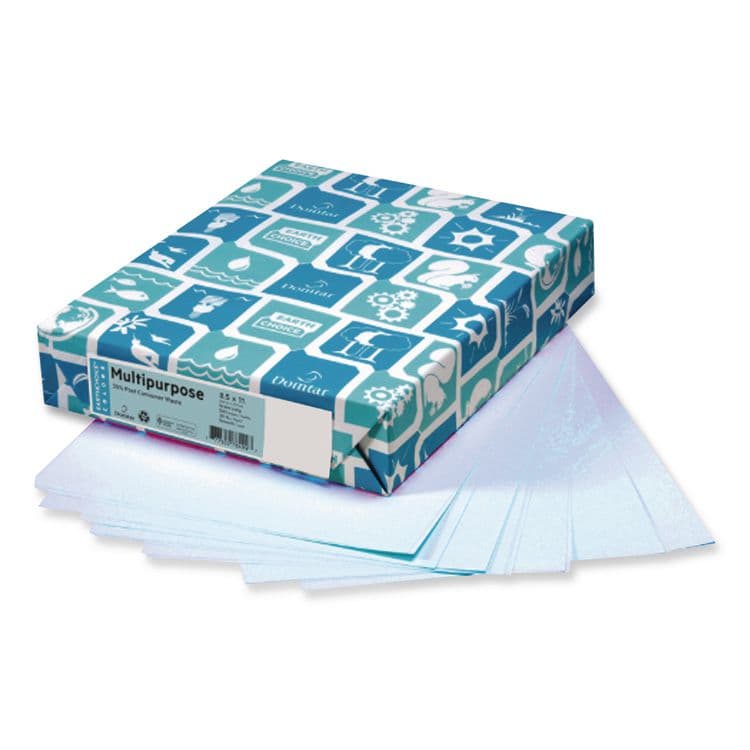 DOMTAR PAPER Cover Stock, 67 lb Bristol Weight, 8.5 x 11, Blue, 250/Pack (DMR81042) thumbnail 2