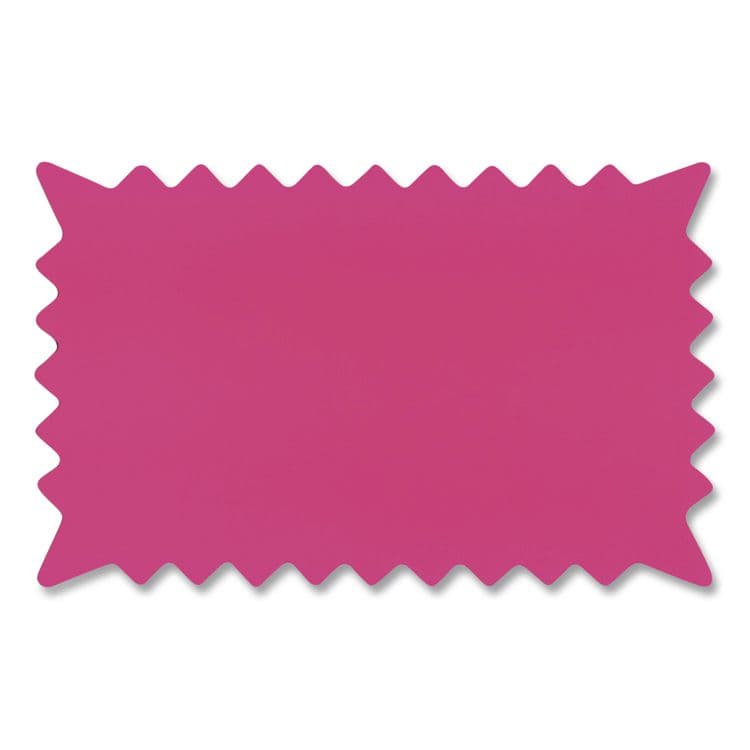 CONSOLIDATED STAMP Write-On ÃÂDo It YourselfÃÂ Sign, Rectangular Burst, Die-Cut Paper, 10.13 x 6.38, Assorted Fluorescent Colors, 36/Pack (COS090251) thumbnail 3