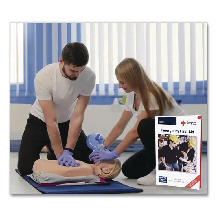 FIRST AID ONLY, . American Red Cross Emergency First Aid Guide, 48 Pages (FAO730008) thumbnail 2