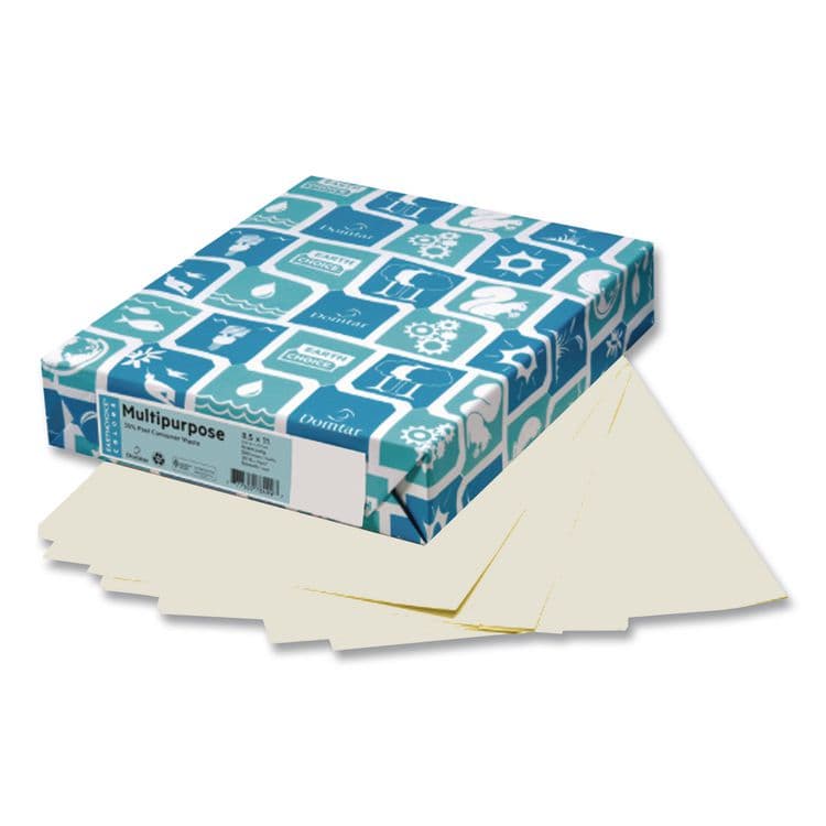 DOMTAR PAPER Cover Stock, 67 lb Bristol Weight, 8.5 x 11, Cream, 250/Pack (DMR81212) thumbnail 2