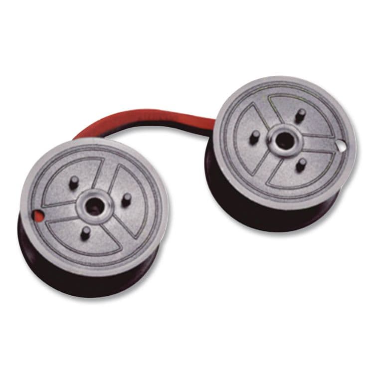 CTG/CLOVER TECHNOLOGY GROUP E3027 Calculator Ribbon, Black/Red, 12/Box (DPSE3027) thumbnail 2