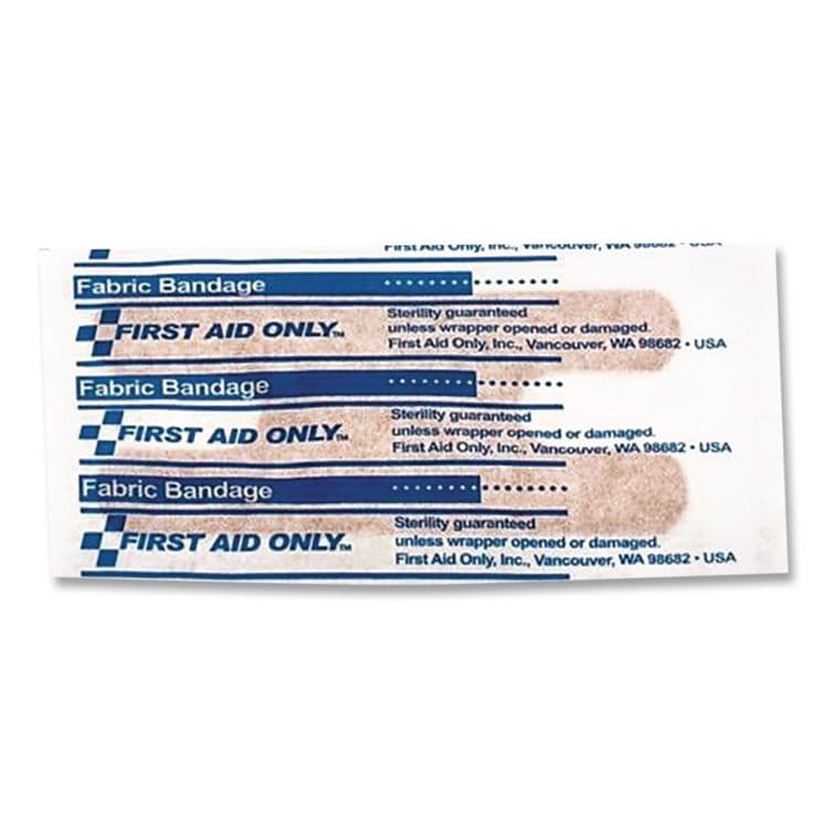 FIRST AID ONLY, . Fabric Bandages, Four-Wing Knuckle, 2.5 x 3.25, 40/Box (FAOG124) thumbnail 4
