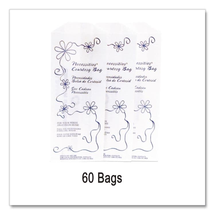 HOSPECO Vended Menstrual Care Refill Kit, 60 Pads, 60 Tampons, 60 Disposable Bags, 180/Carton (HOSMT180) thumbnail 4