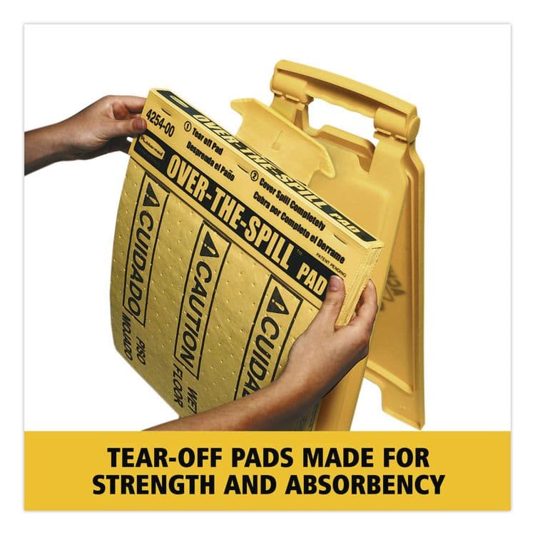 RUBBERMAID COMMERCIAL PROD. Over-The-Spill Pad Tablet, 12 oz, 16.5 x 14, 22/Pack (RCP4254) thumbnail 3
