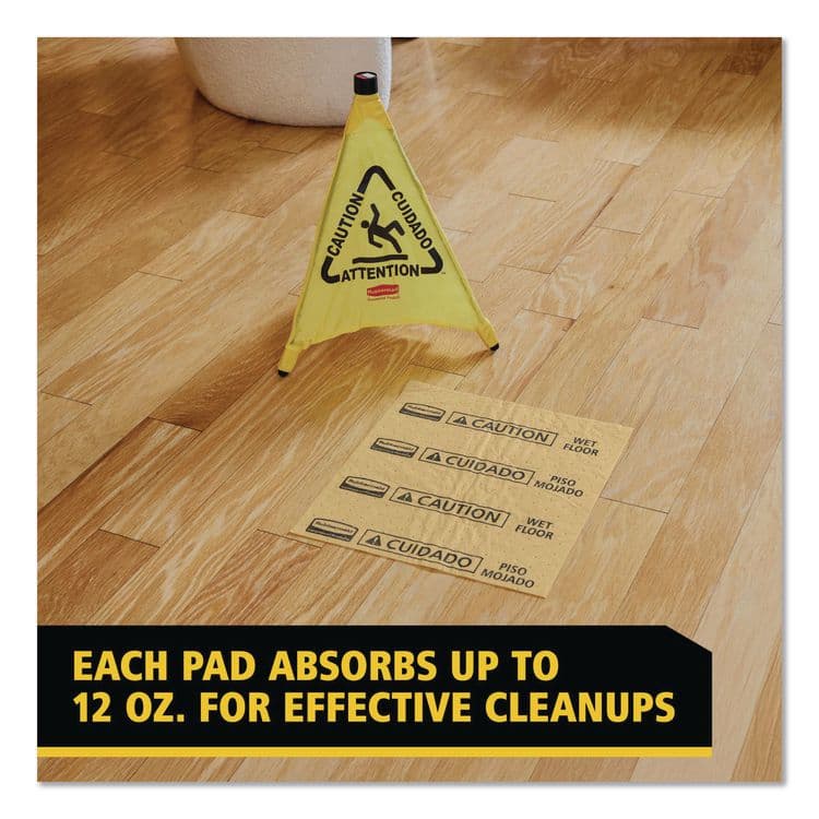 RUBBERMAID COMMERCIAL PROD. Over-The-Spill Pad Tablet, 12 oz, 16.5 x 14, 22/Pack (RCP4254) thumbnail 4