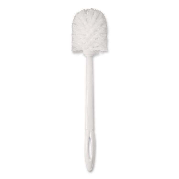 RUBBERMAID COMMERCIAL PROD. Commercial-Grade Toilet Bowl Brush, 10" Handle, White (RCP631000WE)