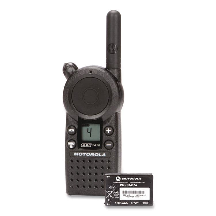 MOTOROLA Li-Ion Battery for CLS Series Radios, 3.7 V, 1800 mAh (MRTPMNN4497) thumbnail 3