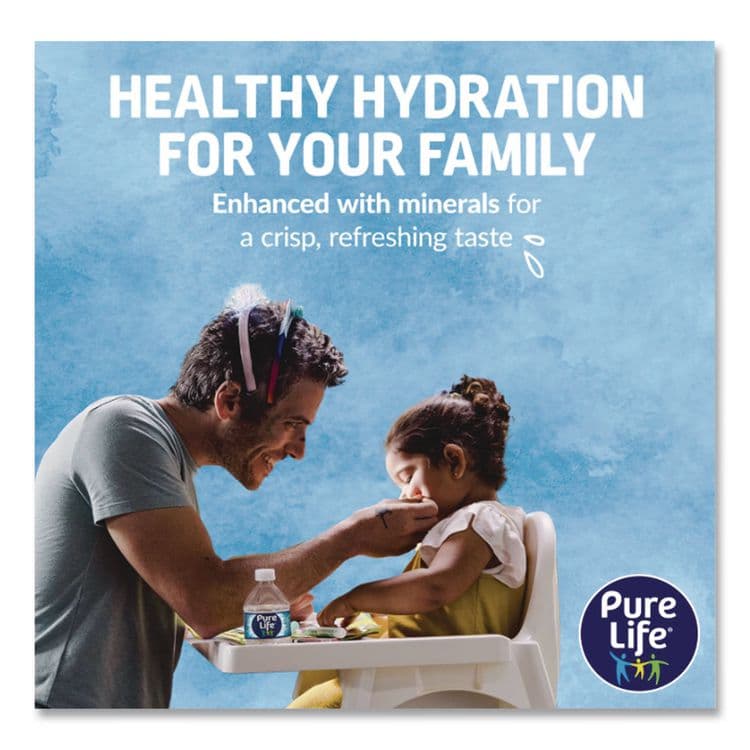 NESTLE WATERS, N.A. Pure Life Purified Water, 101.4 oz Bottle, 6/Pack (NLE12386172) thumbnail 4
