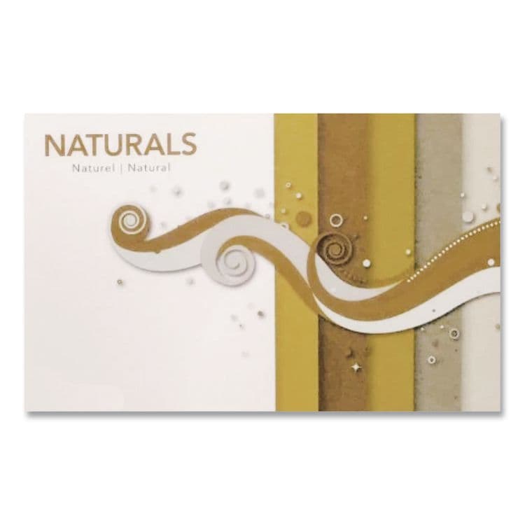 NEENAH PAPER Creative Collection Premium Cardstock, 65 lb Cover Weight, 8.5 x 11, Assorted Naturals, 50/Pack (NEE99316MA) thumbnail 4