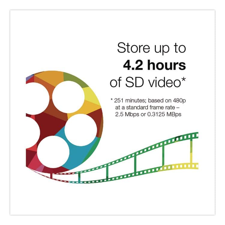 VERBATIM CORPORATION DVD-R Recordable Disc, 4.7 GB, 16x, Wrap, Silver, 10/Pack (VER97901) thumbnail 4