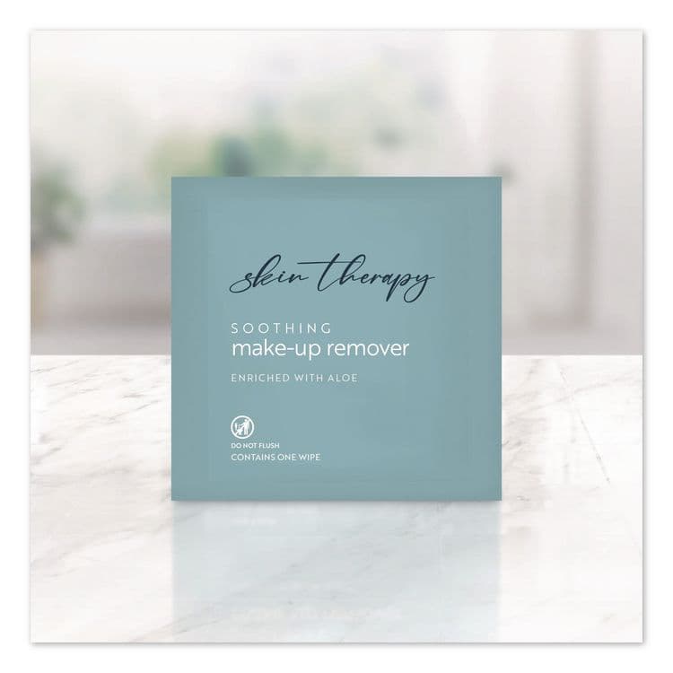 DIVERSIFIED HOSPITALITY SOLUTIONS, LTD. Luxury Wipe, Individually Wrapped, 1-Ply, 9.25 x 6, Fresh Aloe, White, 500/Carton (DHS002164) thumbnail 4