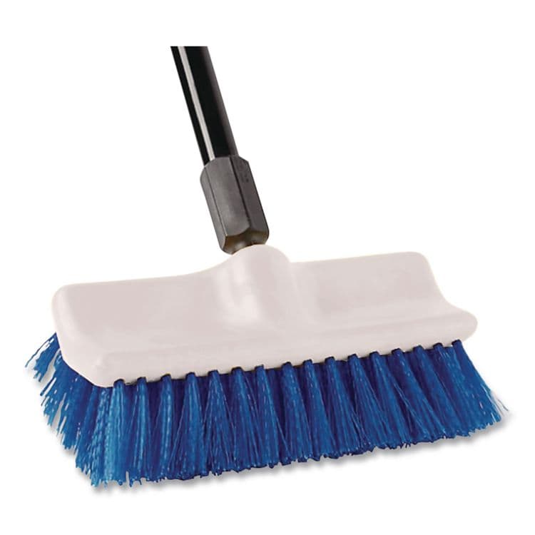 THE ODELL CORPORATION Synthetic Fiber Scrub Brush, Blue Synthetic Bristles, 10" Brush (ODCDSSB) thumbnail 4