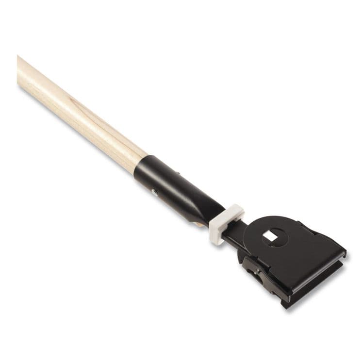 RUBBERMAID COMMERCIAL PROD. Snap-On Hardwood Dust Mop Handle, 1.5" dia x 60", Natural (RCPM116) thumbnail 2