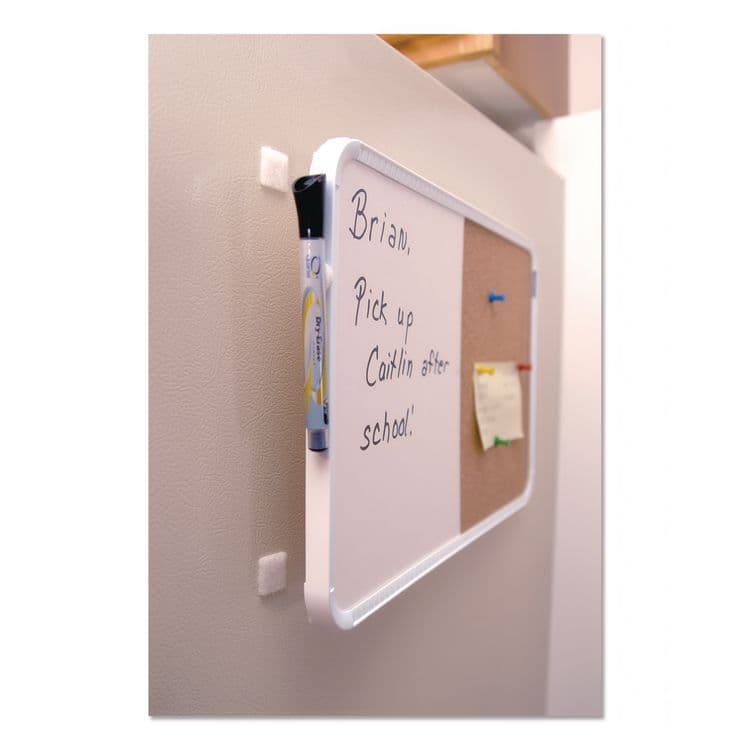 VELCRO USA, . Sticky-Back Fasteners, Four 0.75" x 3.5" Strips, White (VEK90076) thumbnail 2