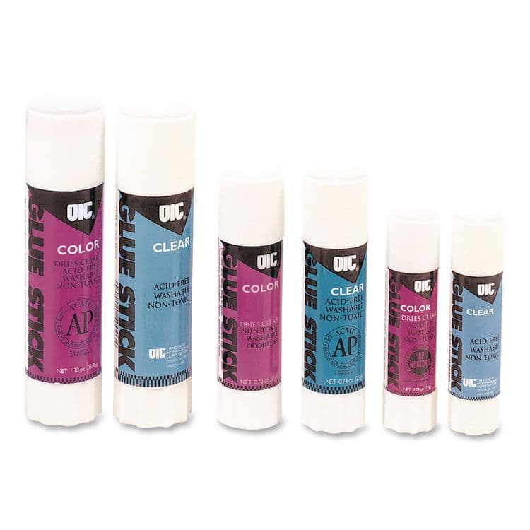 OFFICEMATE INTERNATIONAL CORP. Glue Stick, 0.74 oz, Dries Clear (OIC50002) thumbnail 4