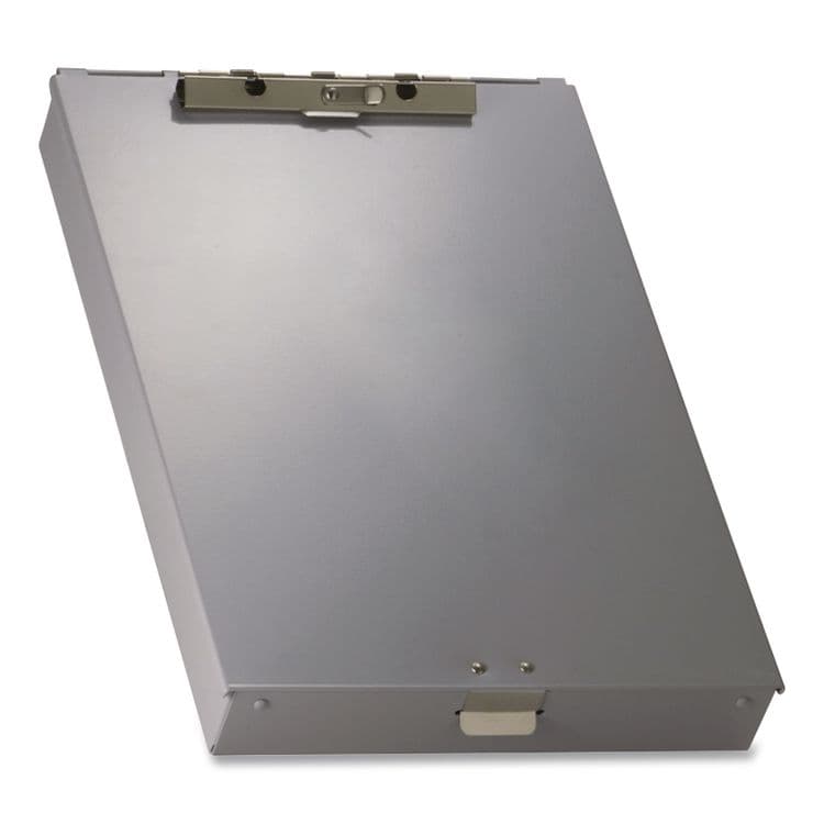 OFFICEMATE INTERNATIONAL CORP. Aluminum Storage Clipboard, Holds 8.5 x 12 Sheets, Silver (OIC83200) thumbnail 3