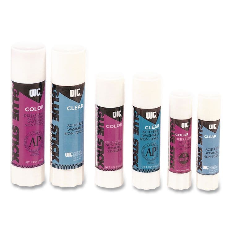 OFFICEMATE INTERNATIONAL CORP. Glue Stick, 1.3 oz, Dries Clear (OIC368219) thumbnail 4