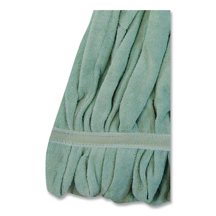 THE ODELL CORPORATION EchoFiber Microfiber Loop Mop, Medium, Split Microfiber, Green, 5" Green Headband (ODCMWTMG) thumbnail 4