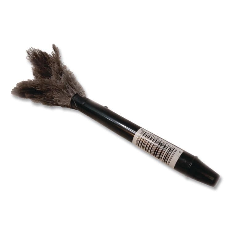 THE ODELL CORPORATION Pop Top Feather Duster, Ostrich, 9" to 14" Handle, Black (ODCRET14UNS91) thumbnail 4