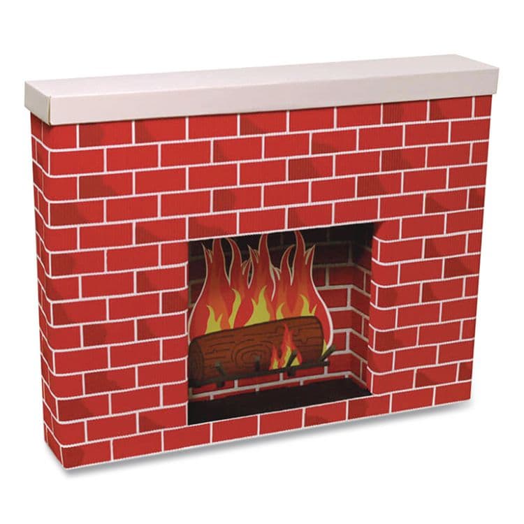 PACON CORPORATION Corobuff Corrugated Paper Roll, 48" x 25 ft, Holiday Brick (PAC0012511) thumbnail 2