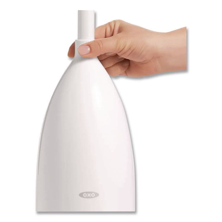 OXO Good Grips Nylon Toilet Brush with Canister, White (OXO12241600) thumbnail 4