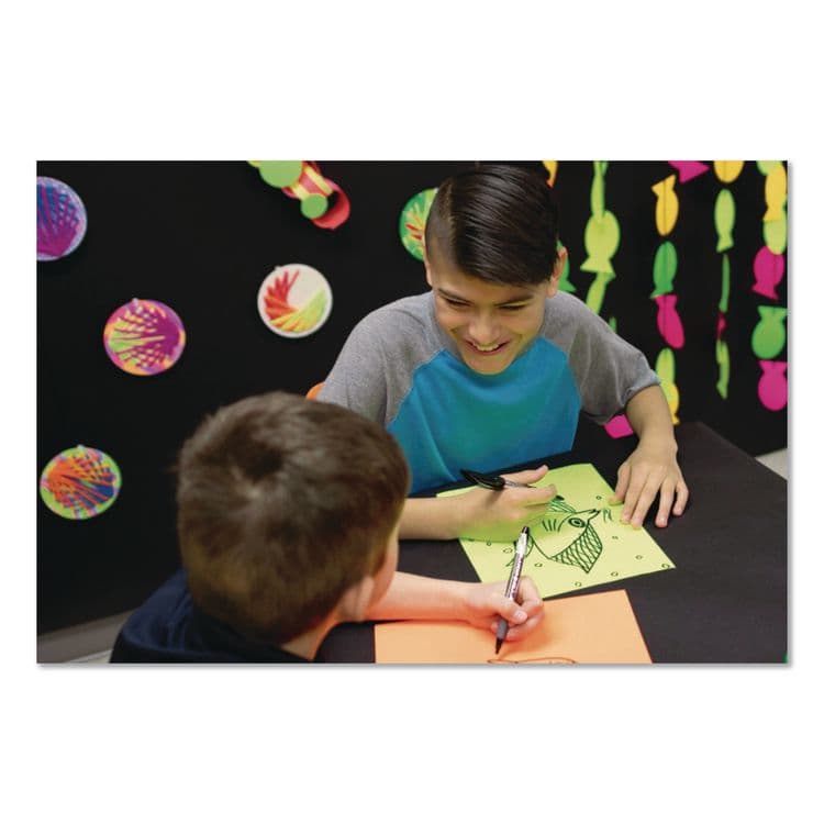 PACON CORPORATION Neon Multi-Purpose Paper, 24 lb Bond Weight, 8.5 x 11, Green, 100/Pack (PAC104317) thumbnail 3