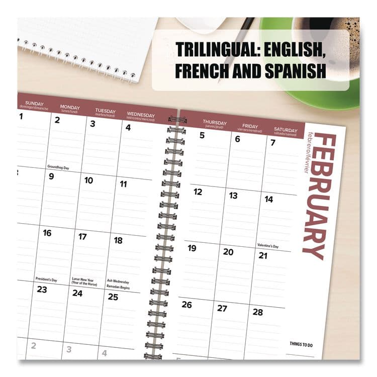 WILLOW CREEK PRESS Citrus Softcover Weekly/Monthly Spiral Planner, Floral, 6.5 x 3.5, Multicolor Cover, 12-Month (Jan to Dec}: 2026 (WPR57339) thumbnail 4