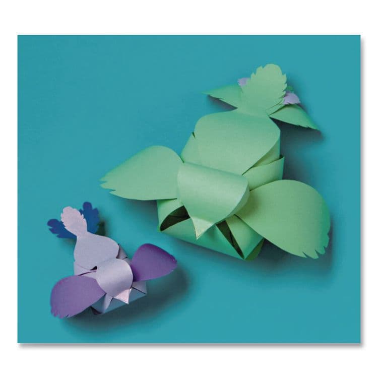 PACON CORPORATION Tru-Ray Construction Paper, 76 lb Text Weight, 9 x 12, Cool Assorted Colors, 150/Pack (PACP6687) thumbnail 4