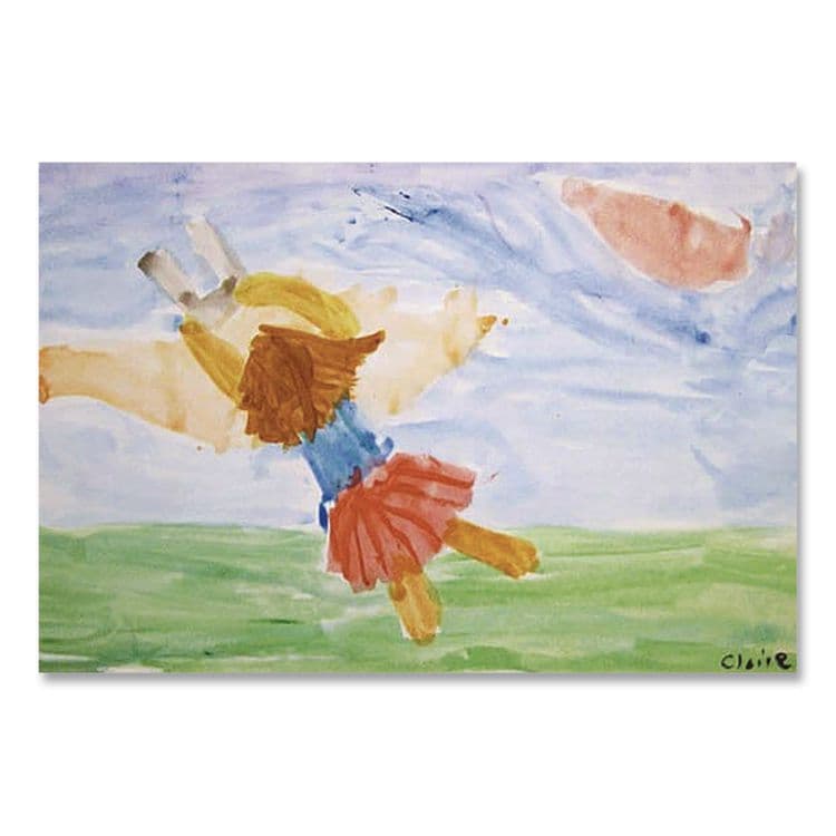 PACON CORPORATION UCreate Watercolor Paper, 90 lb Text Weight, 9 x 12, White, 250/Pack (PACP4930) thumbnail 2