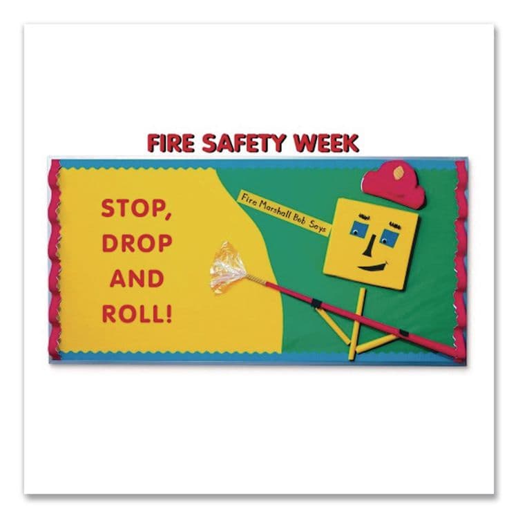 PACON CORPORATION Bordette Decorative Border, 2.25" x 50 ft, Assorted Colors, 6/Carton (PAC37450) thumbnail 2