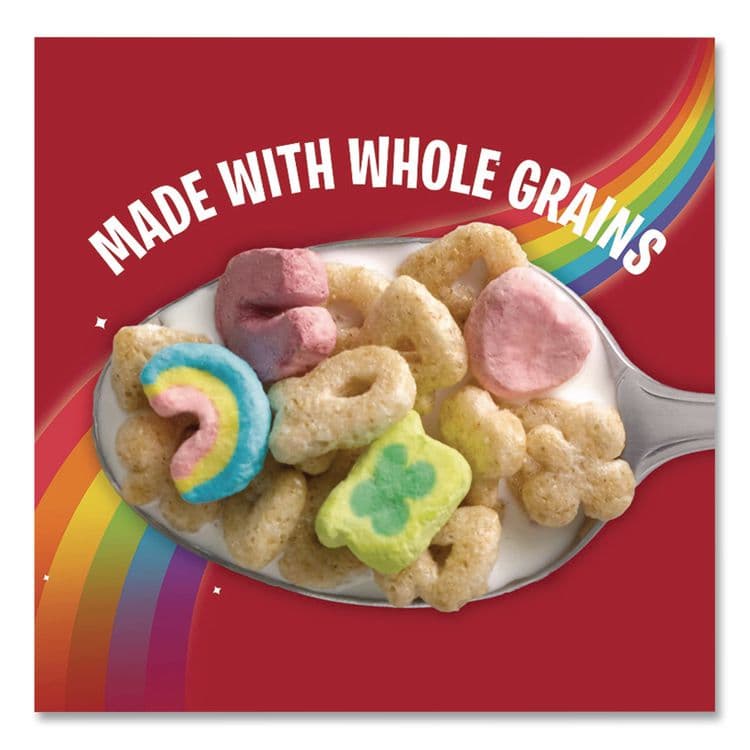 GENERAL MILLS Lucky Charms Cereal, Single-Serve 1.73 oz Cup, 6/Box (AVTSN13899) thumbnail 4