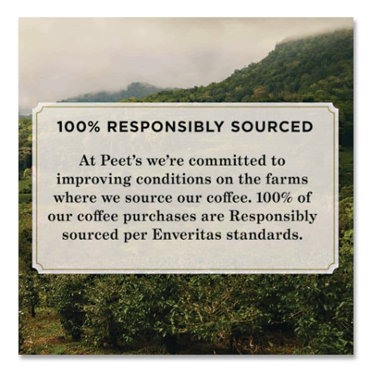 PEETS Bulk Coffee, House Blend, Ground, 1 lb Bag (PEE501619) thumbnail 3