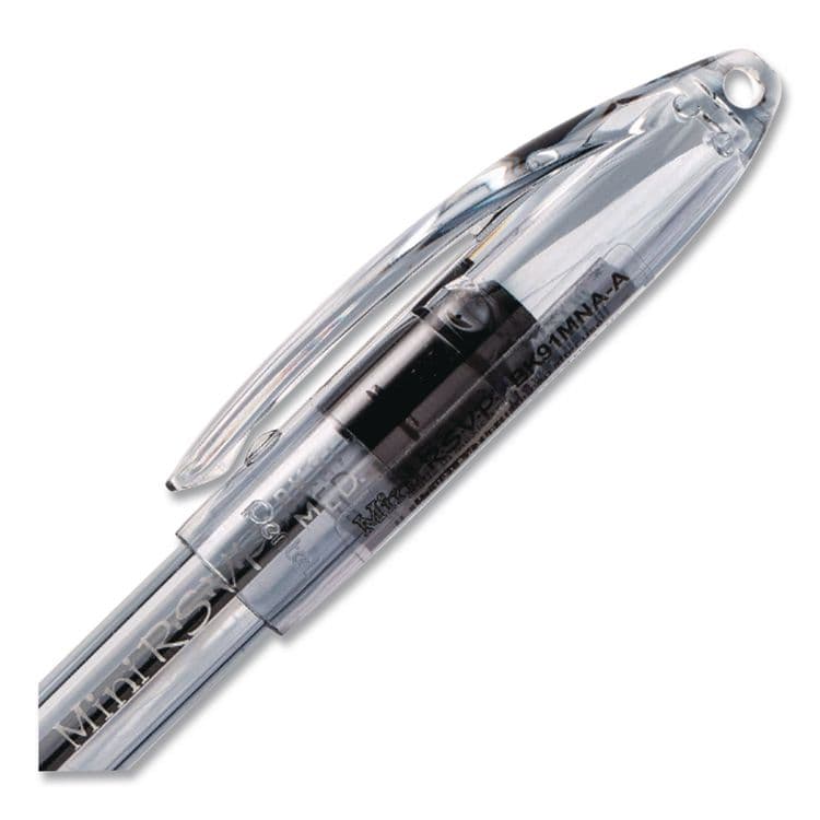 PENTEL OF AMERICA Mini R.S.V.P. Ballpoint Pen, Stick, Medium 1 mm, Assorted Ink and Barrel Colors, 8/Pack (PENBK91MNBP8M) thumbnail 3