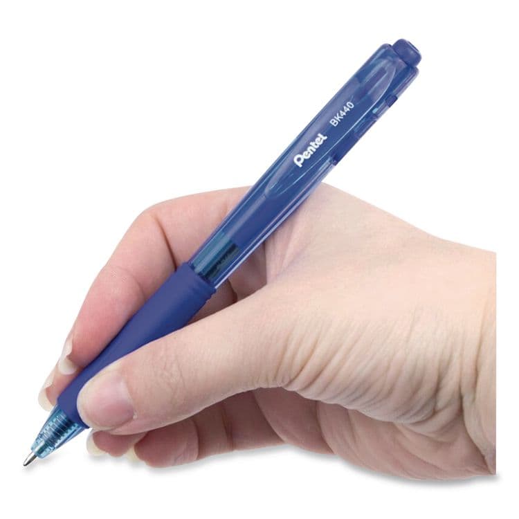 PENTEL OF AMERICA WOW! Ballpoint Pen, Retractable, Medium 1 mm, Assorted Ink and Barrel Colors, 18/Pack (PENBK440BP18M) thumbnail 4