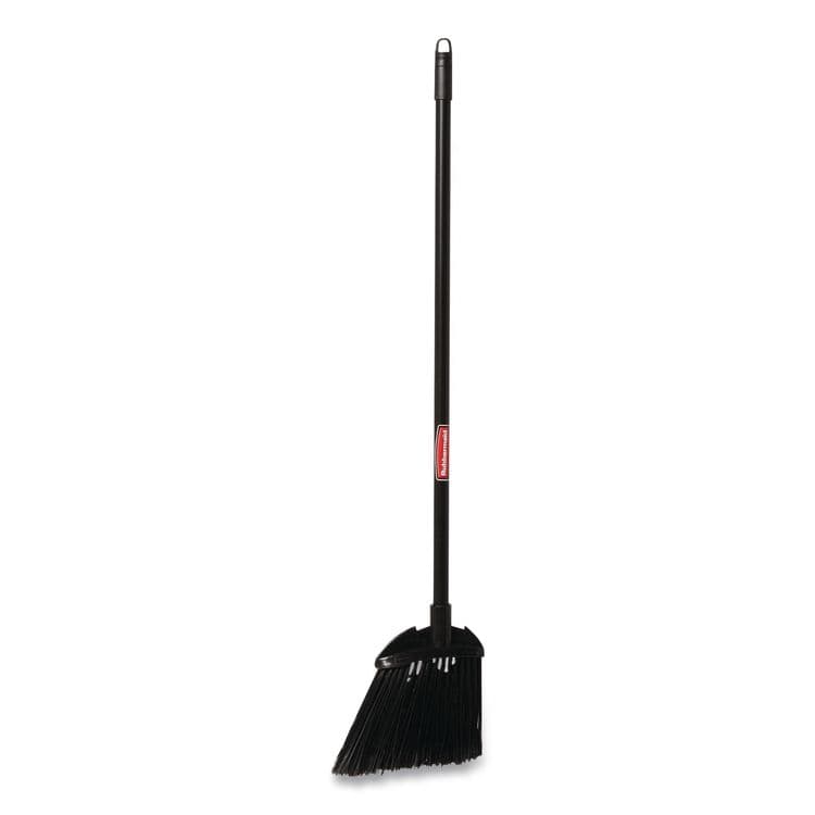 RUBBERMAID COMMERCIAL PROD. Angled Lobby Broom, Poly Bristles, 35" Handle, Black (RCP637400BLA)