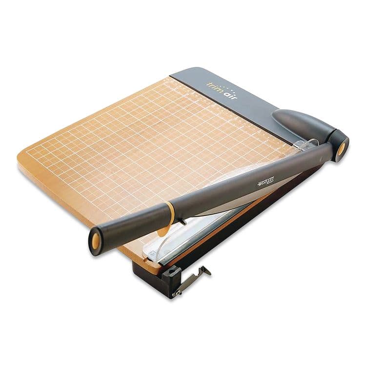 ACME UNITED CORPORATION TrimAir Guillotine Paper Cutter, 30 Sheets, 12" Cut Length, 14.13 x 20.25 (ACM15106)