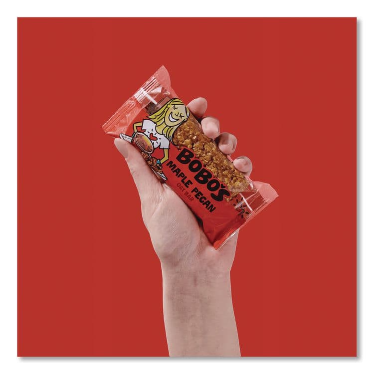 BOBO'S Oatmeal Bars, Maple Pecan, 3 oz Individually Wrapped, 12/Box (BBO00059) thumbnail 4