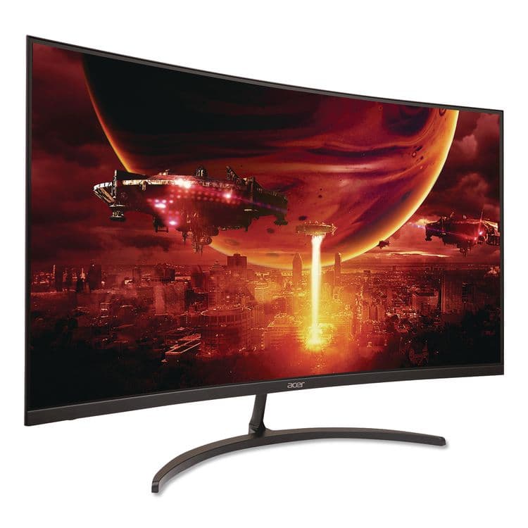 ACER AMERICA Nitro EDS320Q Curved FHD LCD Gaming Monitor, 31.5" Widescreen, VA Panel, 1920 Pixels x 1080 Pixels (ACOEDS320QS3BII) thumbnail 2