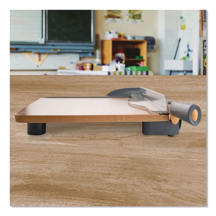 ACME UNITED CORPORATION TrimAir Guillotine Paper Cutter, 30 Sheets, 12" Cut Length, 14.13 x 20.25 (ACM15106) thumbnail 2